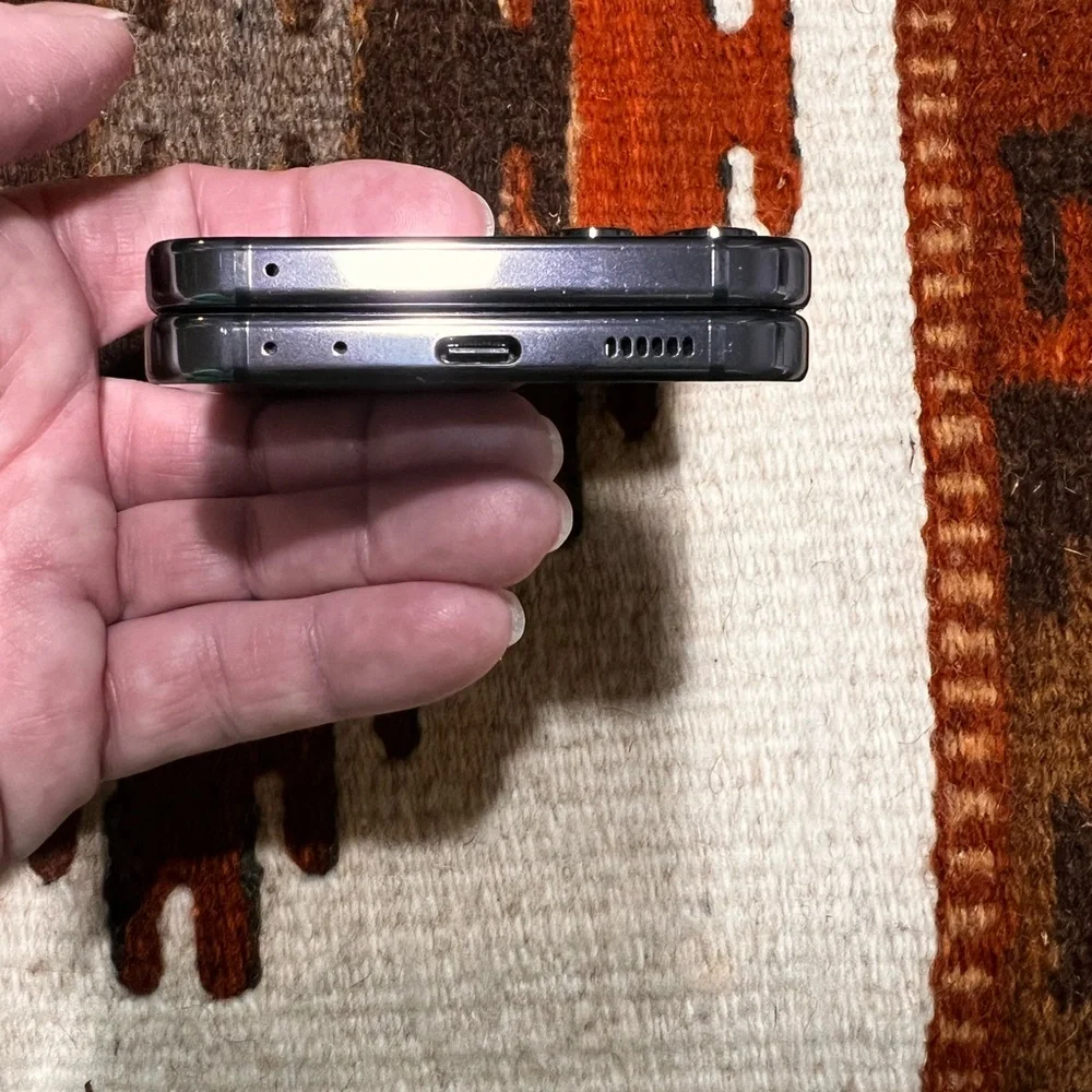 Samsung Galaxy Zflip 5 with Samsung Galaxy watch 5 pro